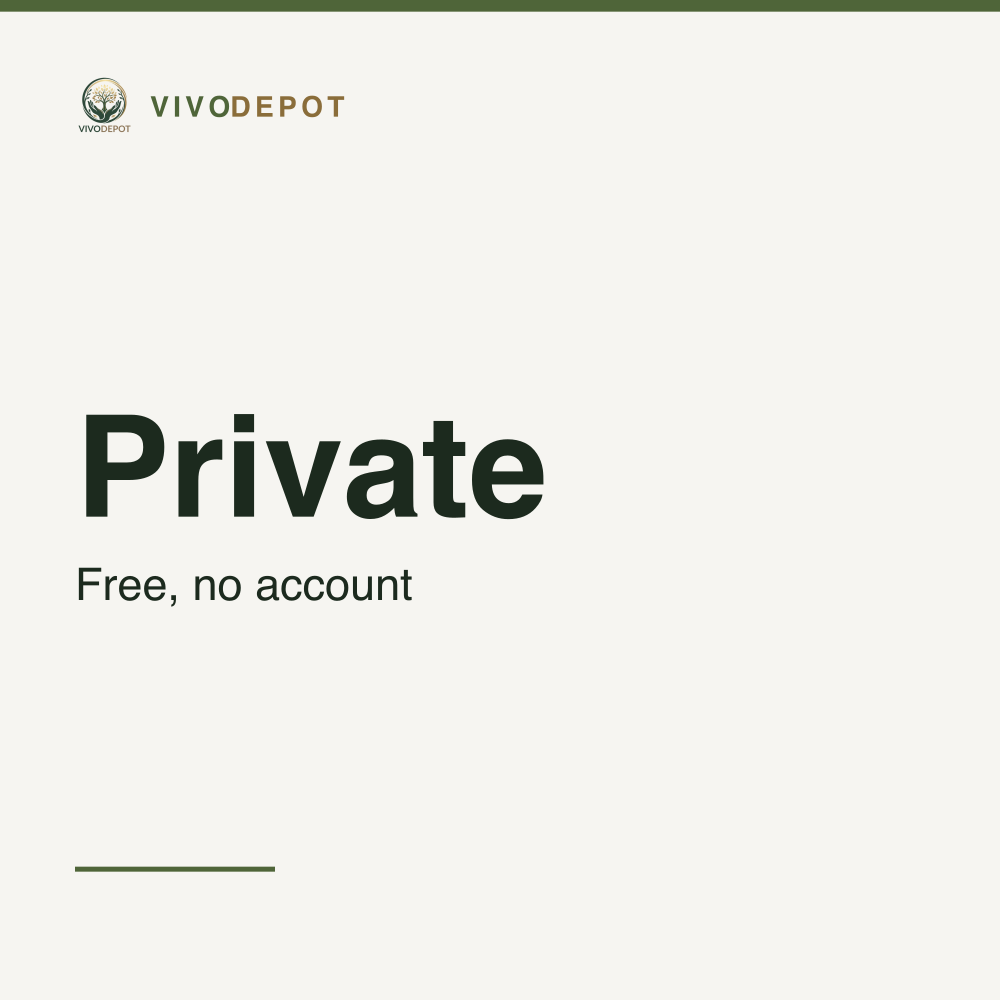 Vivodepot Private · English